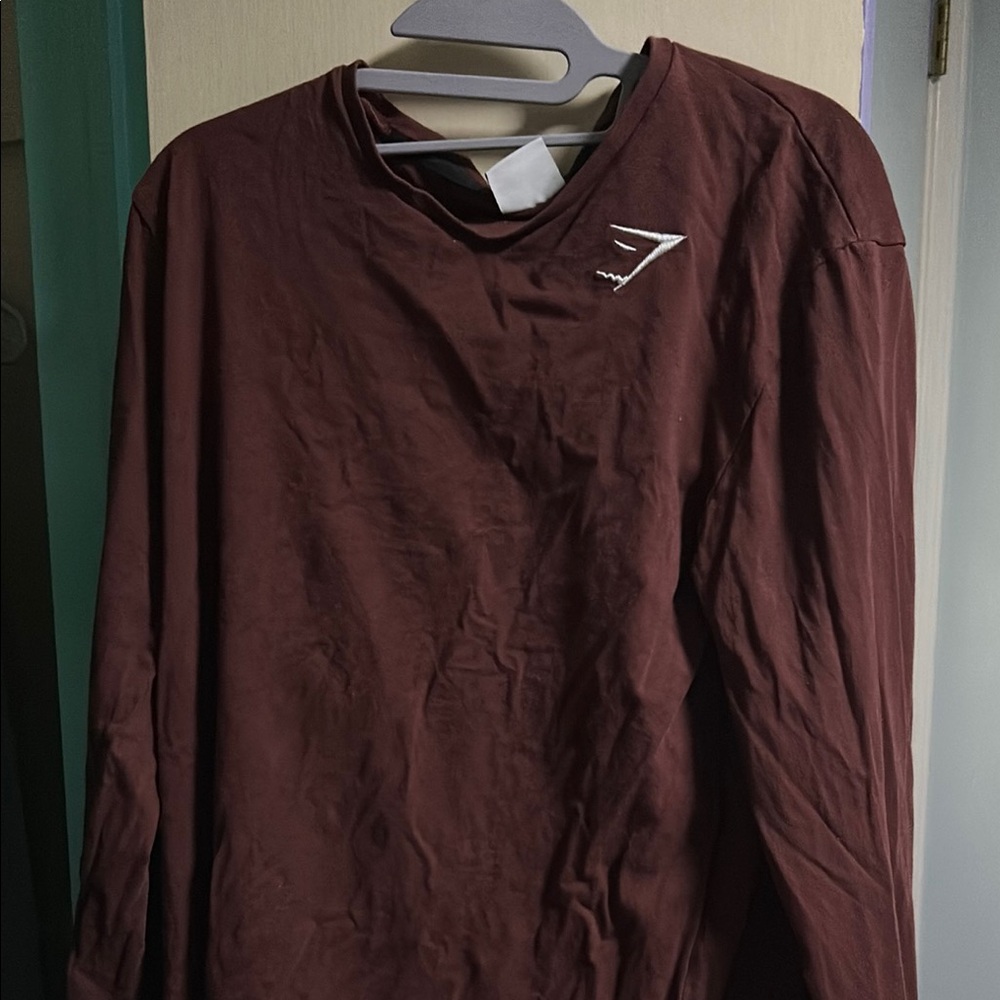 Gymshark Brown Long Sleeve Tee